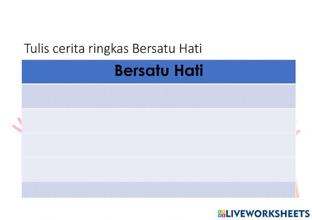 Bersatu hati