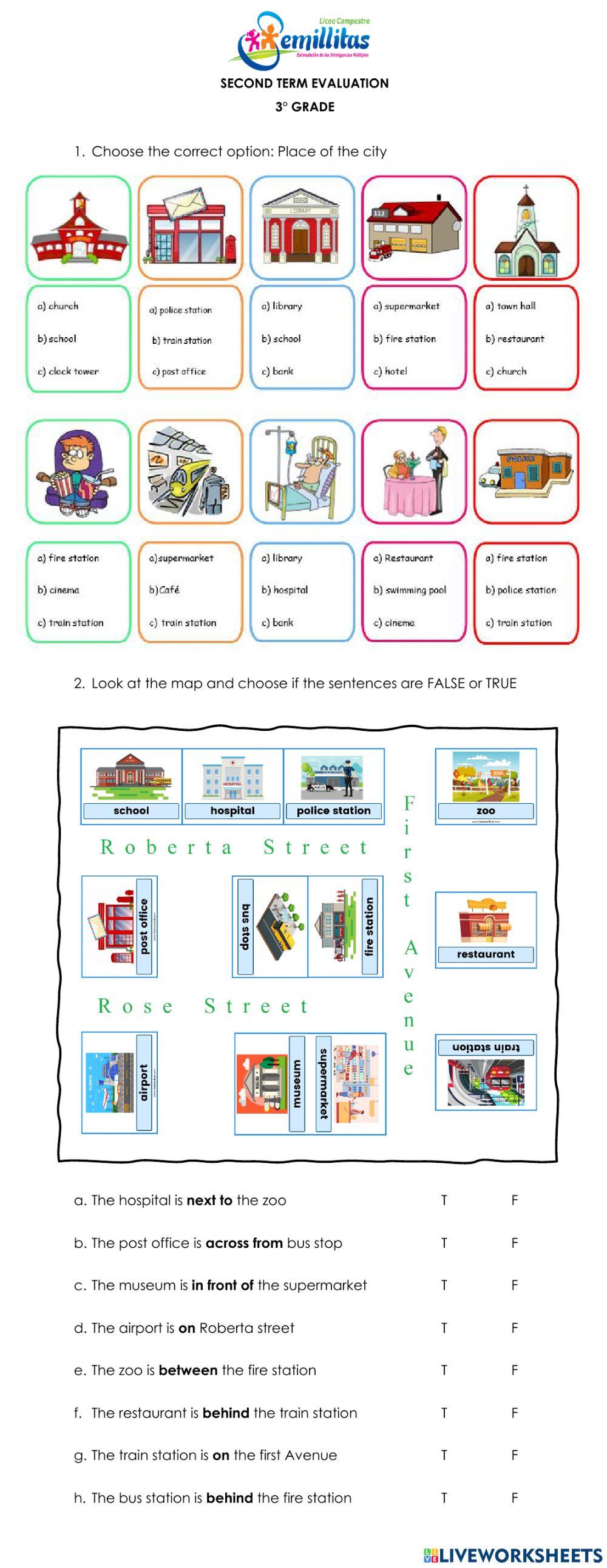 3° Second Term Evaluation