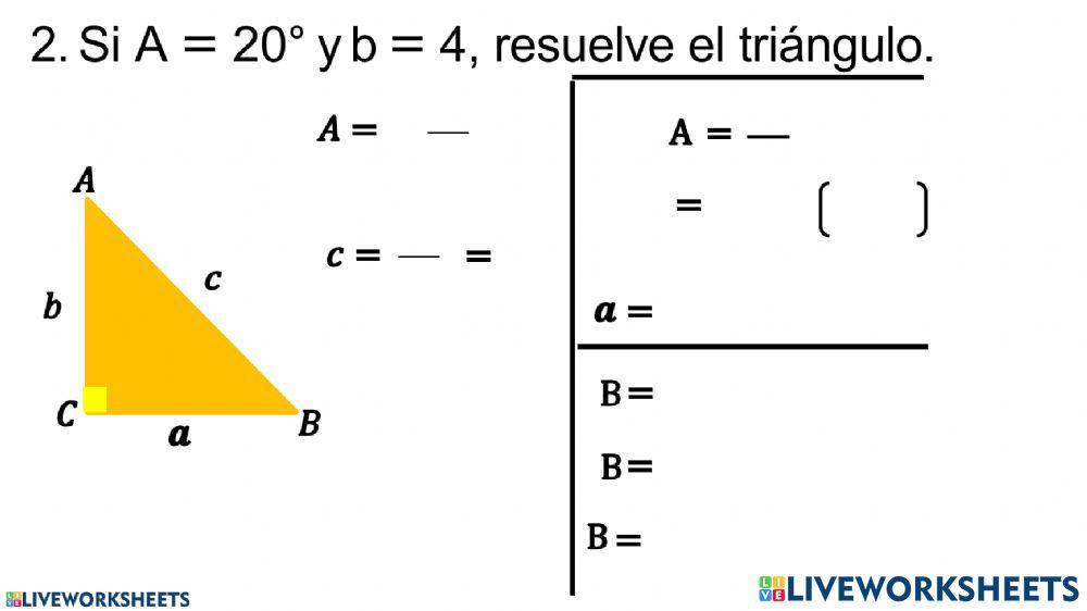 Trigonometría (ejercicios)