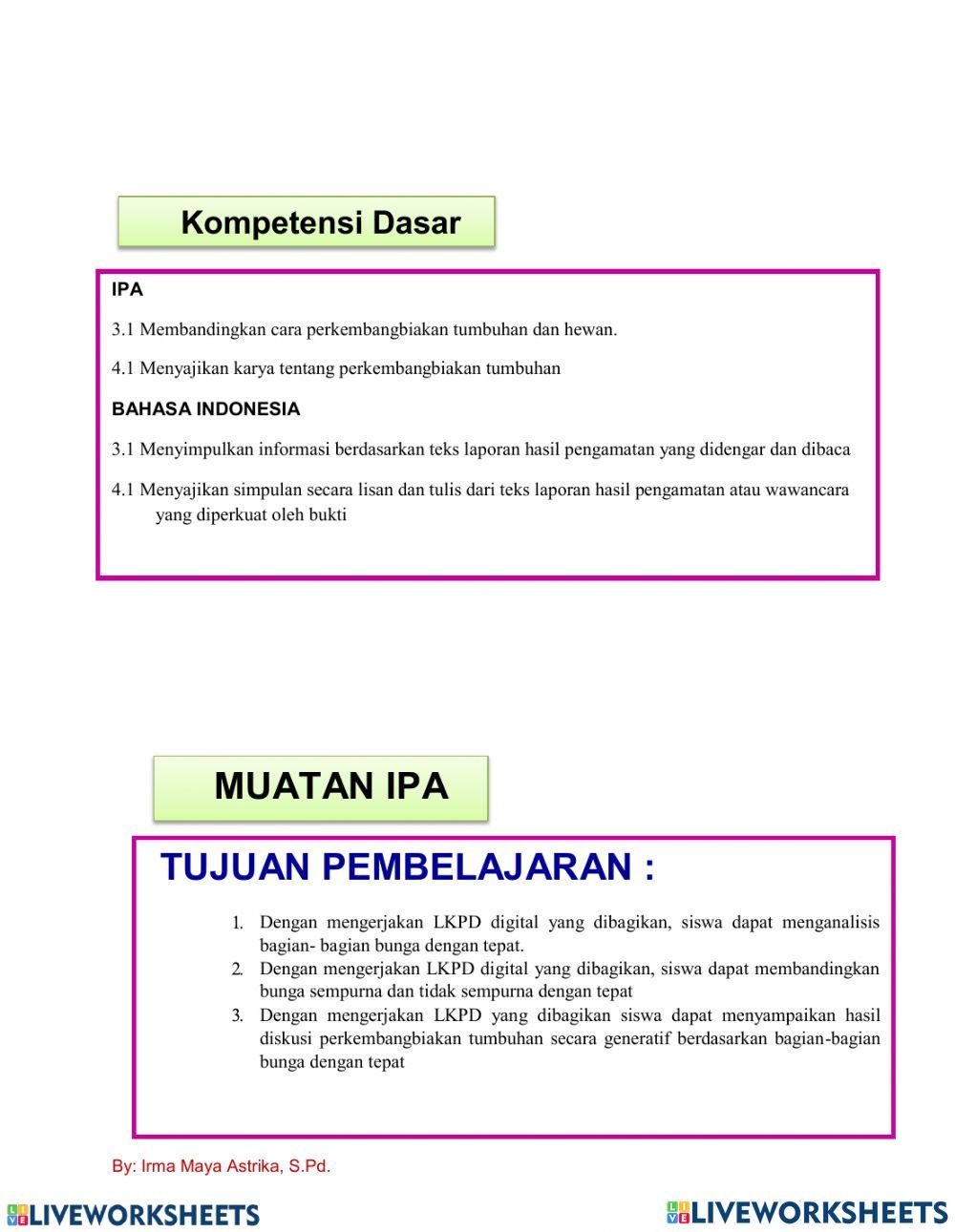 LKPD Tema 1 Sub 2 Pemb. 1