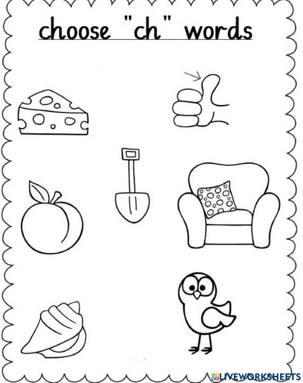 Ch words 1098102 elizabeth000 LiveWorksheets