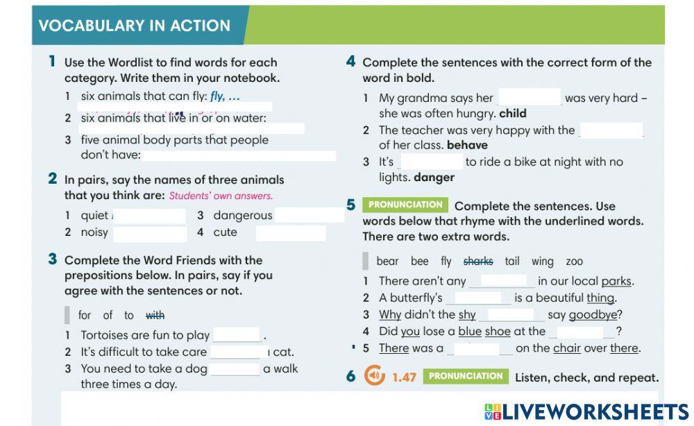 Wide world unit 2 test