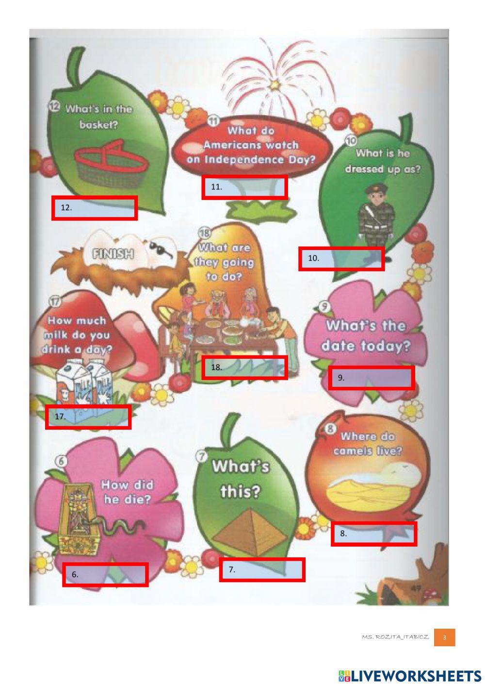 Revise lesson Year 4 Modul 1 - 5