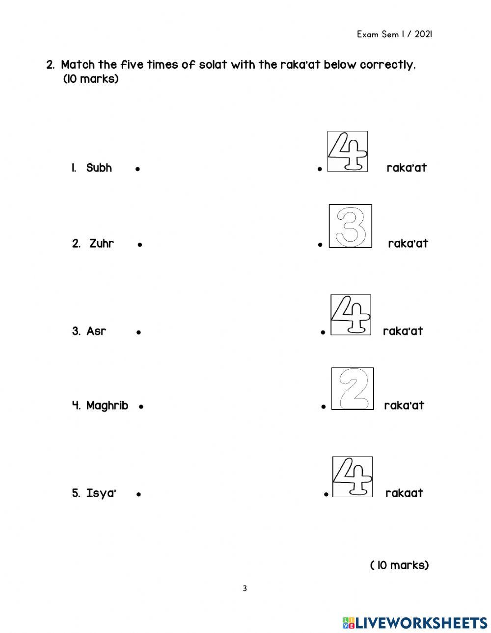 Islamic Studies Term 1