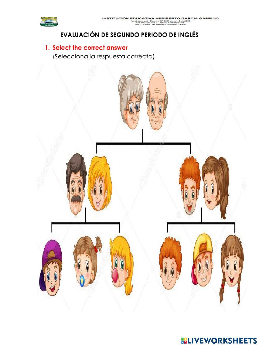 Evaluacion de ingles