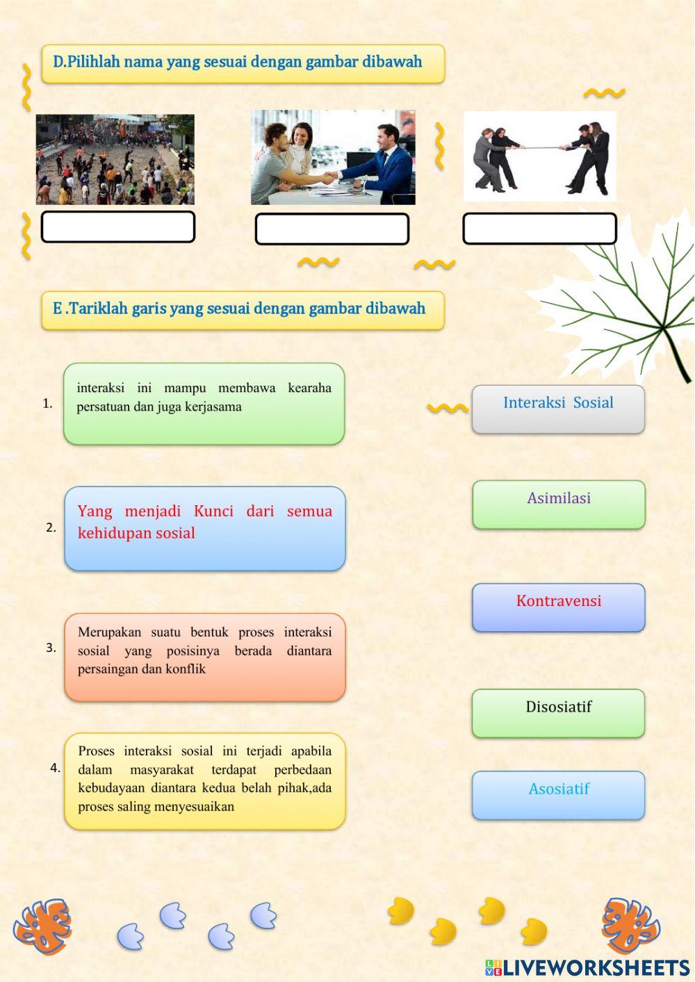 LKPD Bentuk Interaksi Sosial