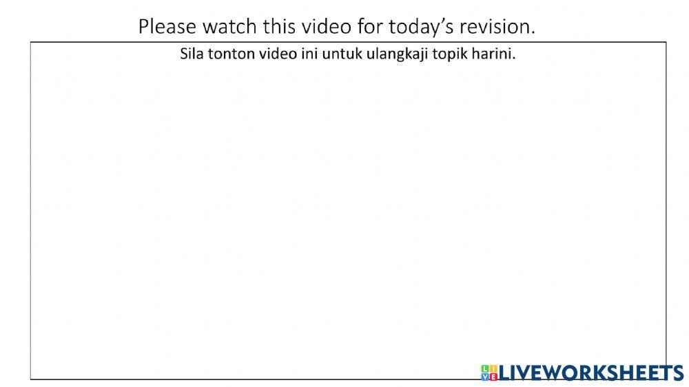 Unit 3: wild life grammar