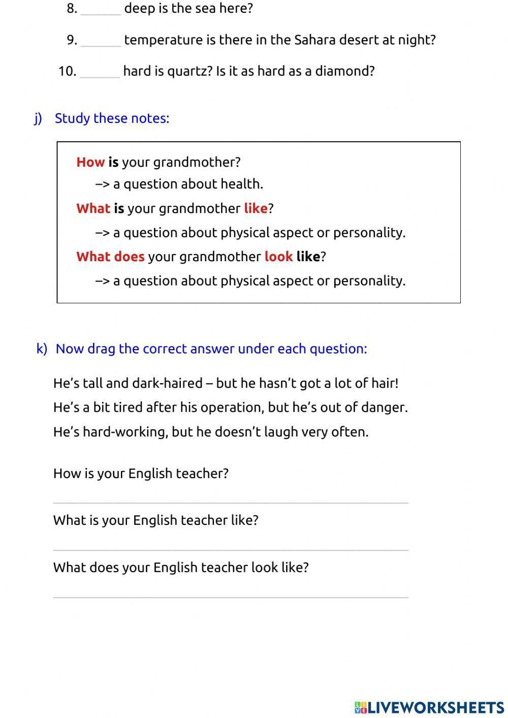 Wh-words and wh-questions