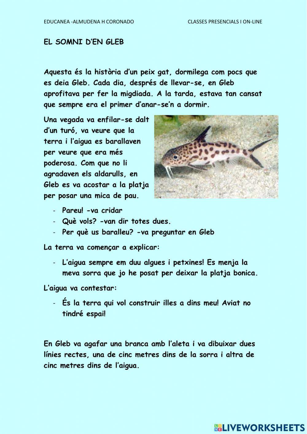 El somni d'en GLEB El somni d'en GLEB