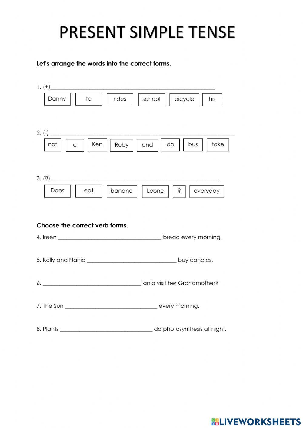 Present Simple Tense