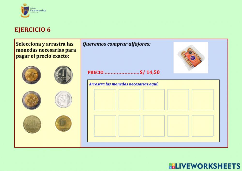 Dinero - Pago exacto