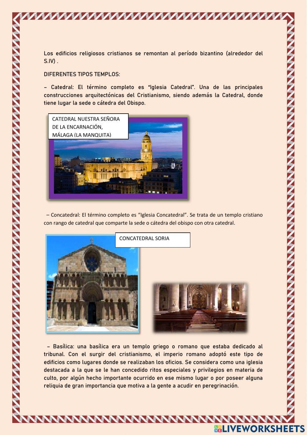 Los templos cristianos