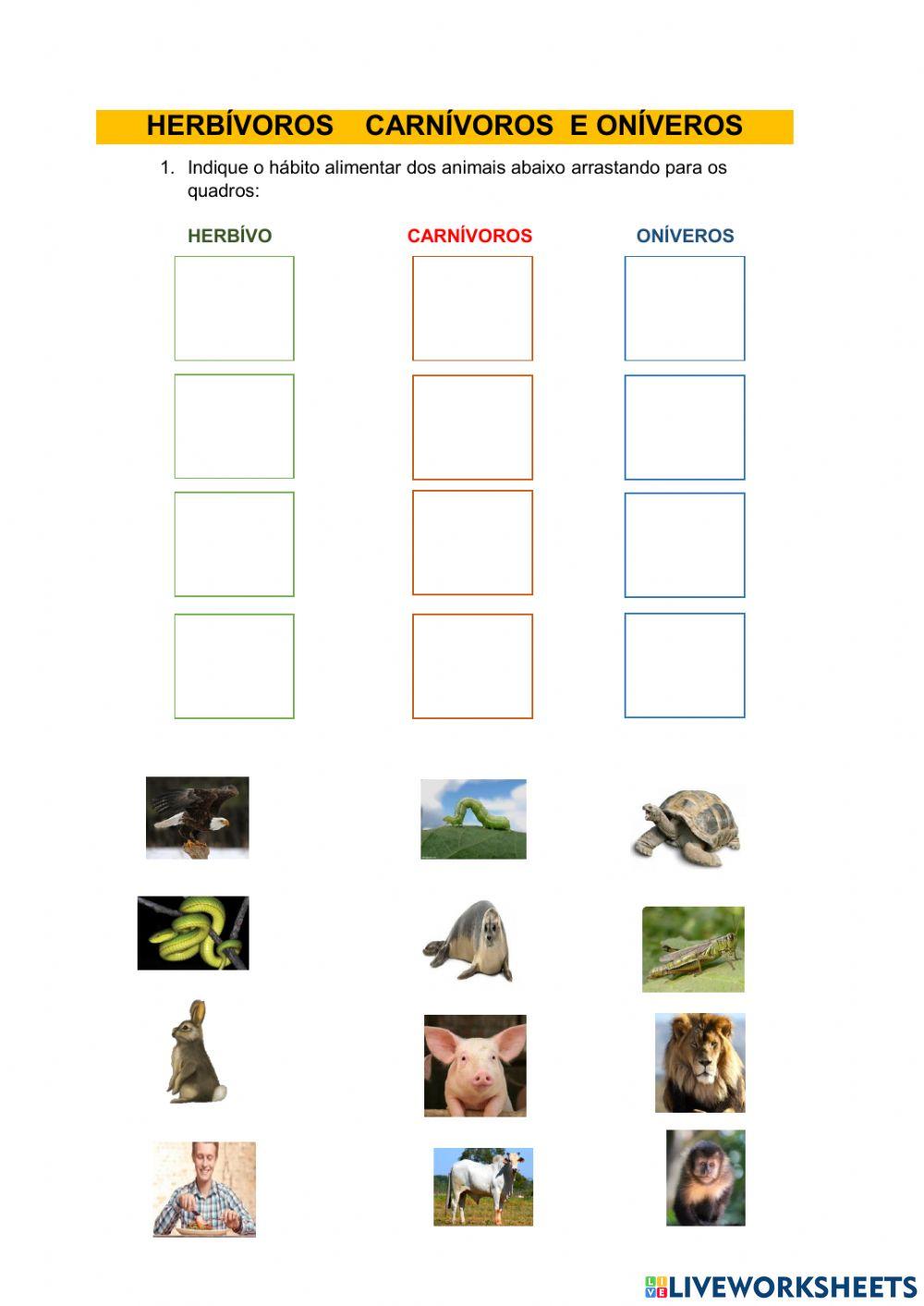 Agua e habitos dos animais