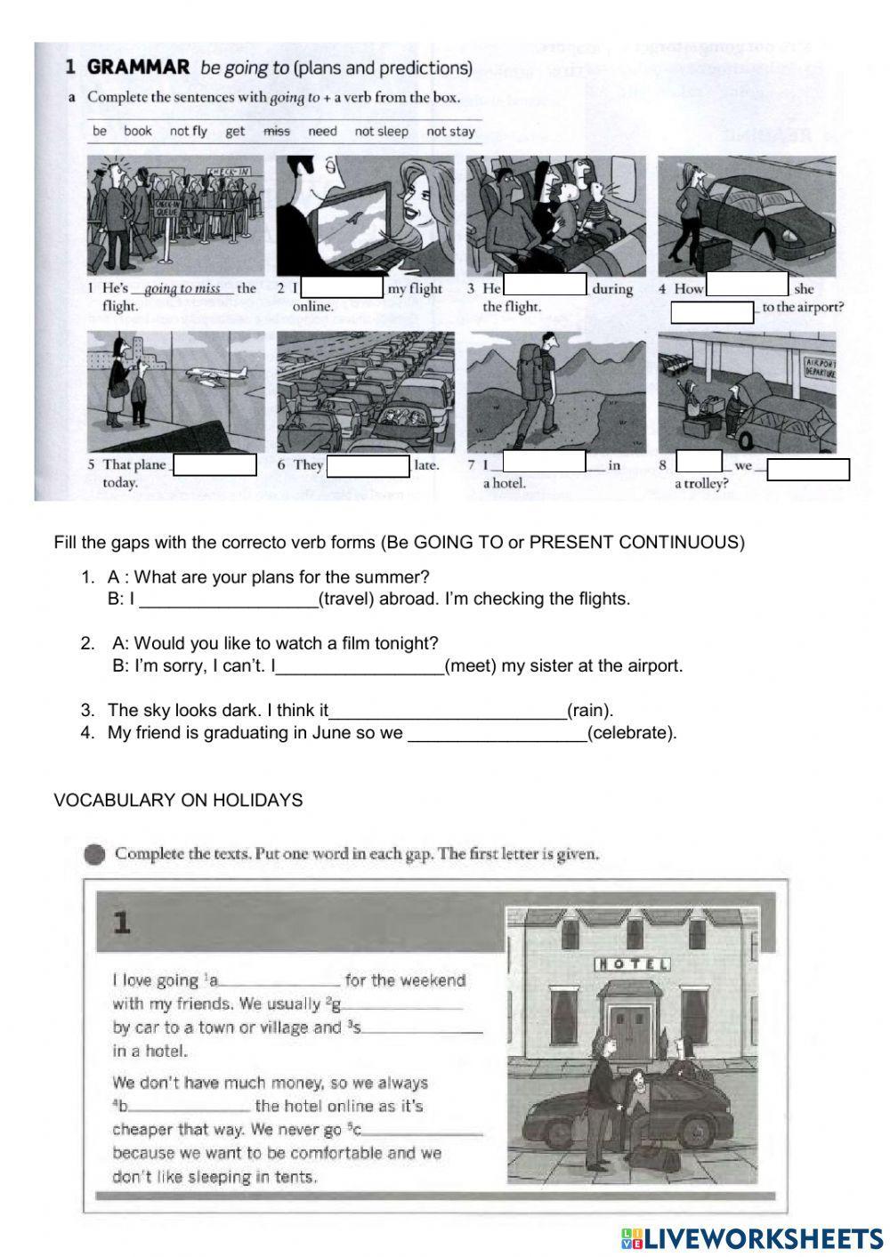 Future Plans and Arrangements