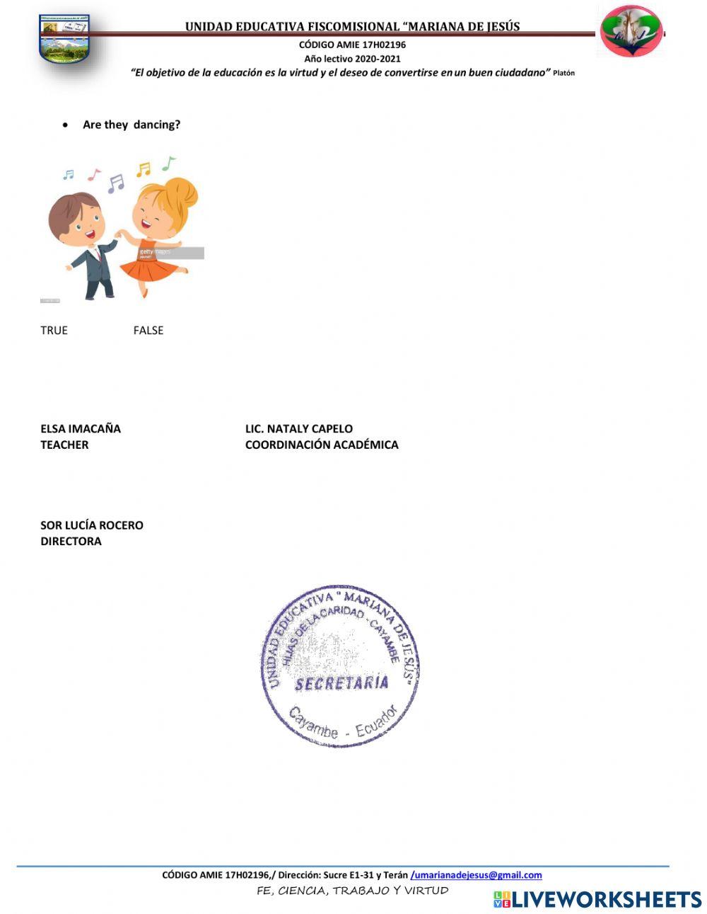 Test grade 3 EXTRA CURRICULAR(B)