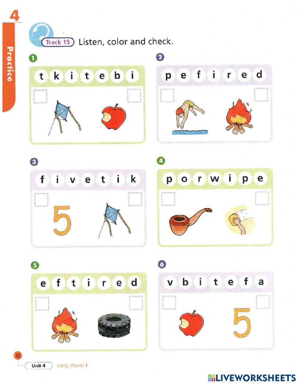 Unit 04 - Smart Phonic 3 Practice