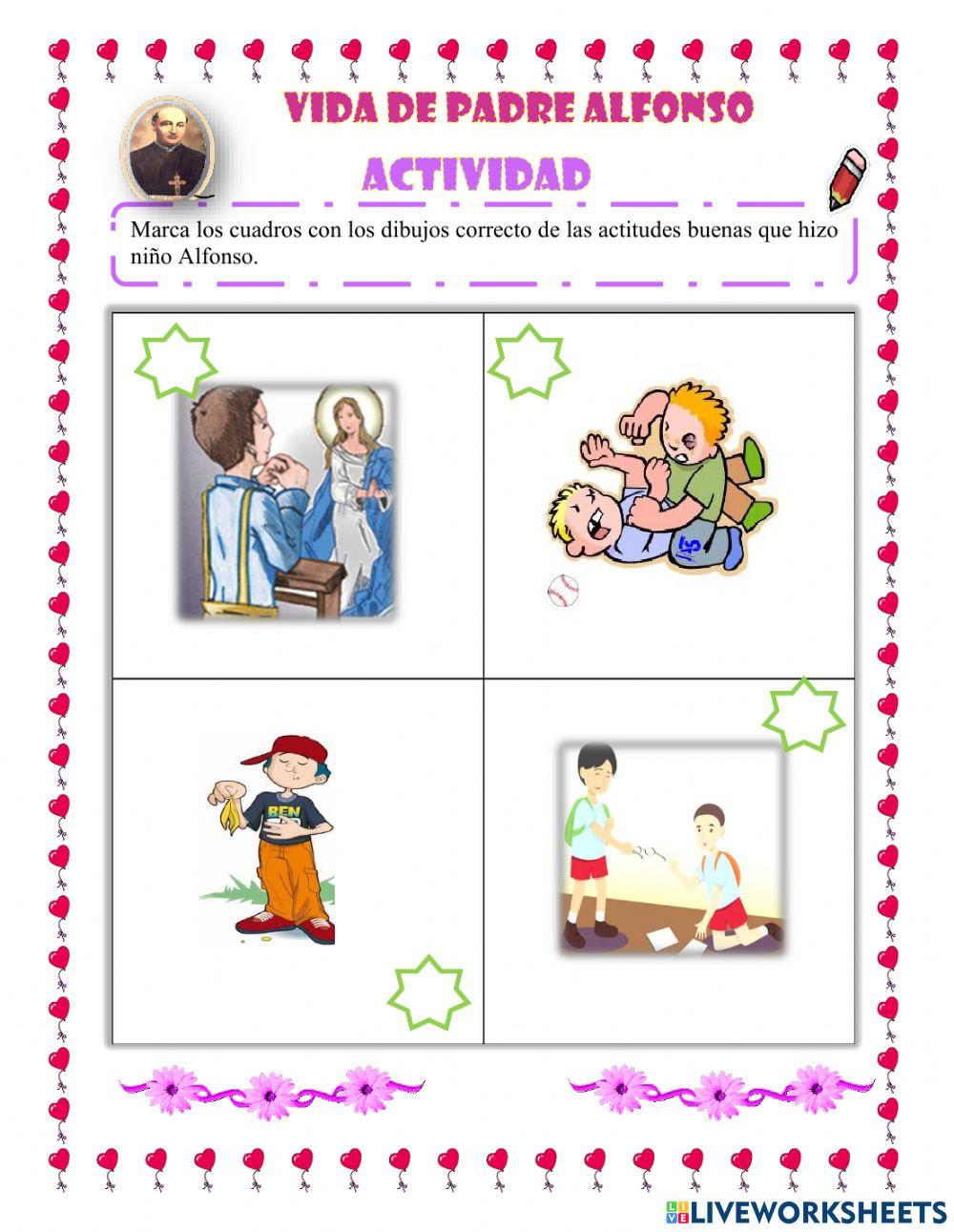 Juventud del Padre Alfonso