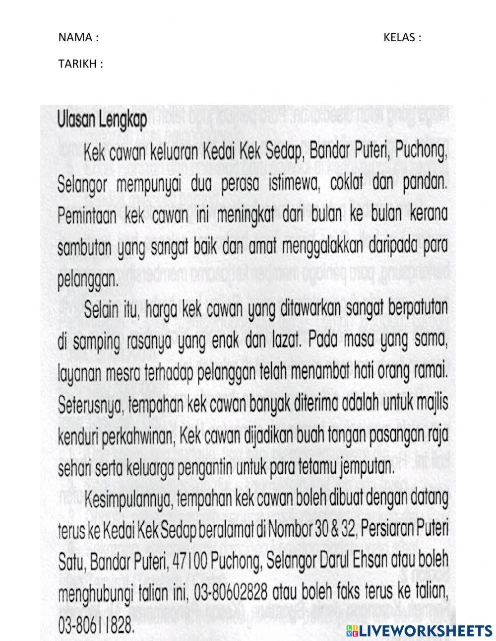 Praktis Membina Ulasan