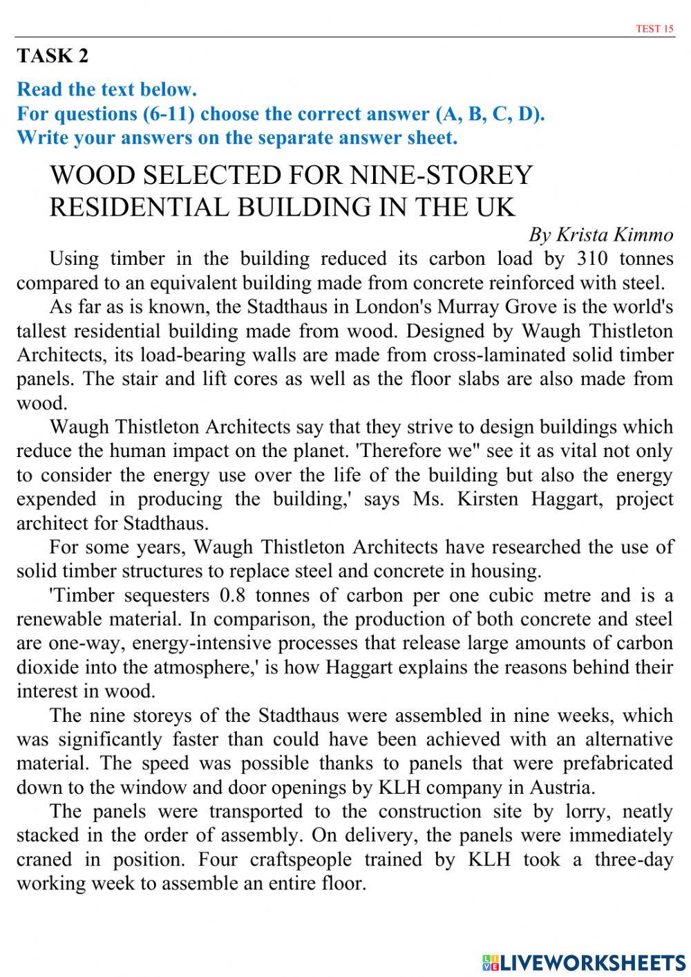 ZNO 20 TESTS - Test 14-15