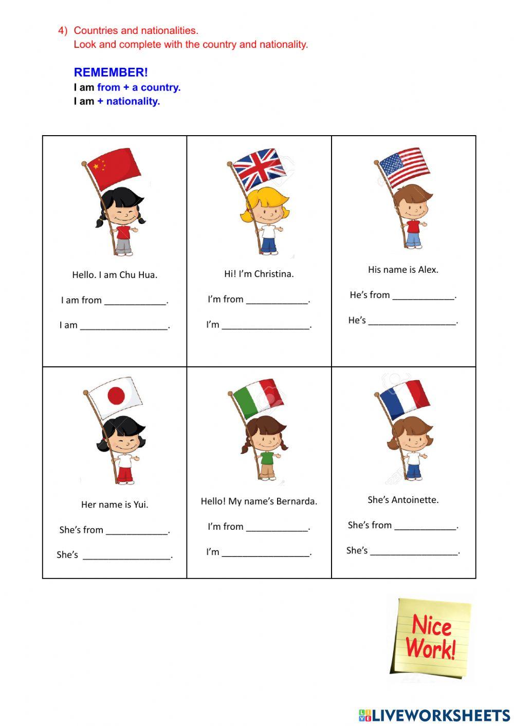 Revision topics 4th grade