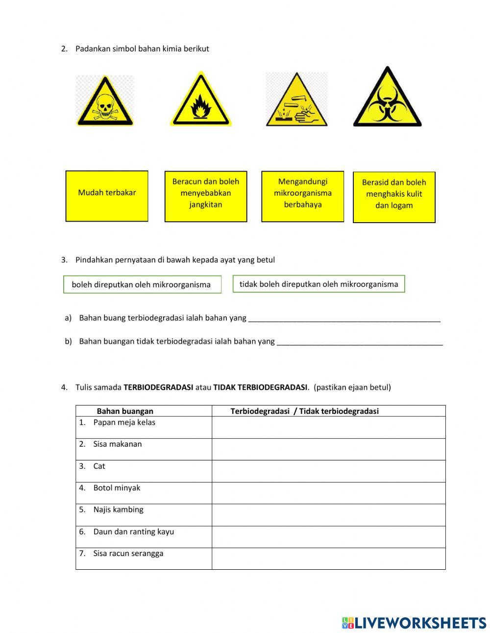 Bahan buangan- part 1