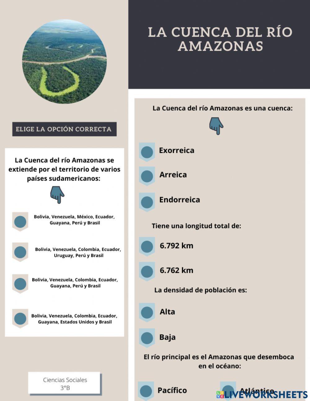 cuenca del río amazonas