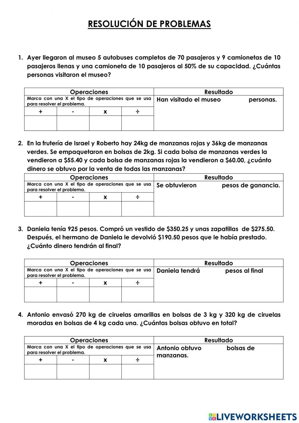 Resolución de problemas 1