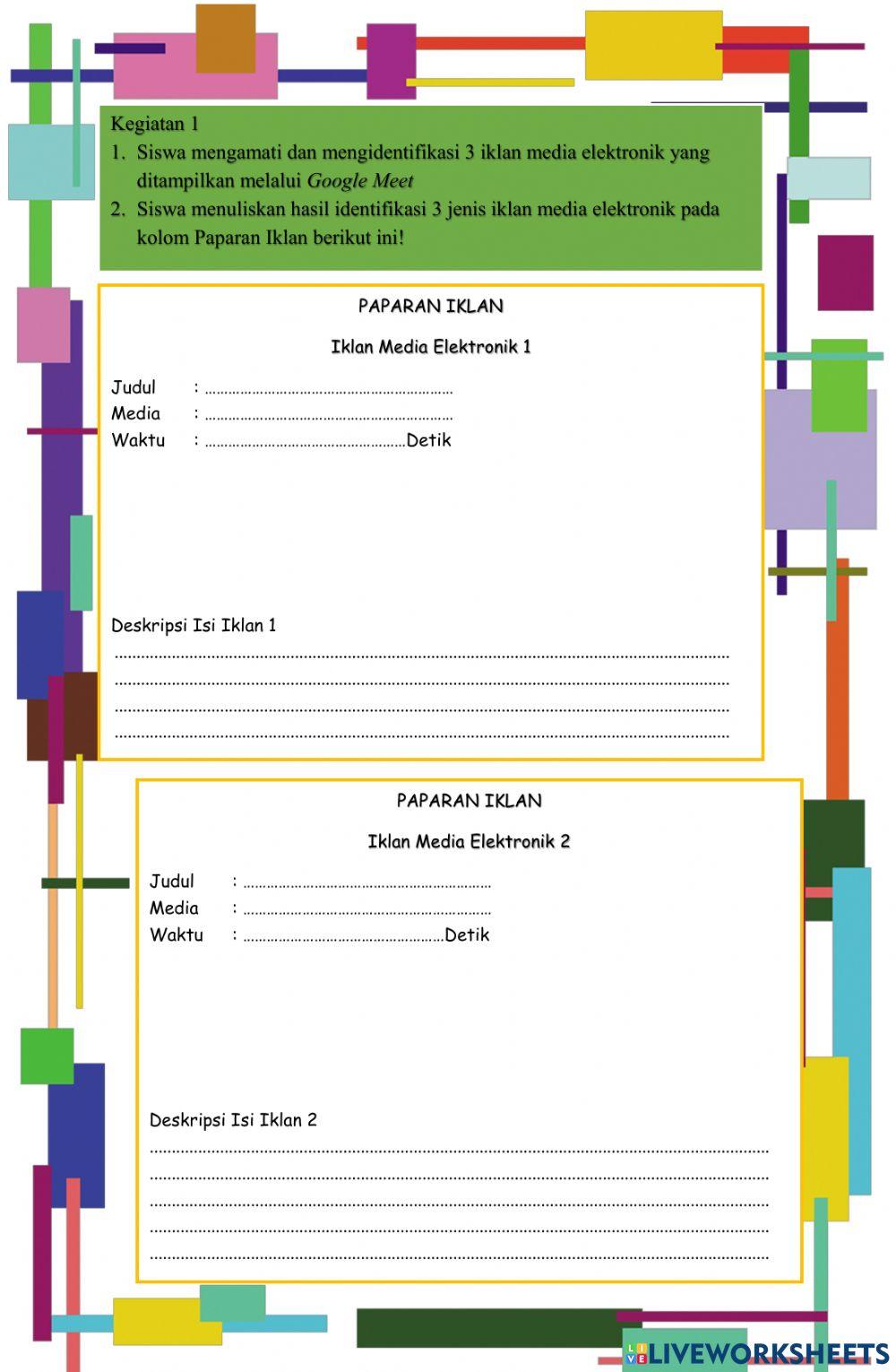 LKPD Kelas 5 - Tema 9 Subtema 2 Pembelajaran 1
