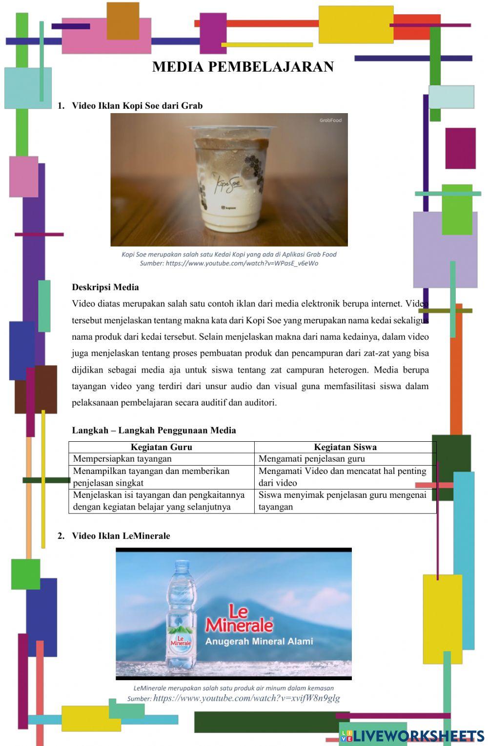 LKPD Kelas 5 - Tema 9 Subtema 2 Pembelajaran 1