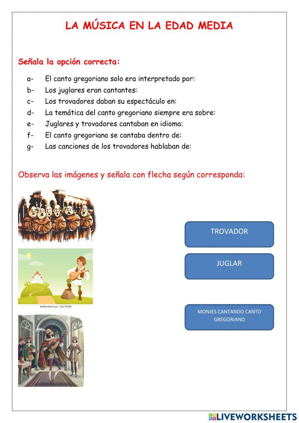 La música en la edad media