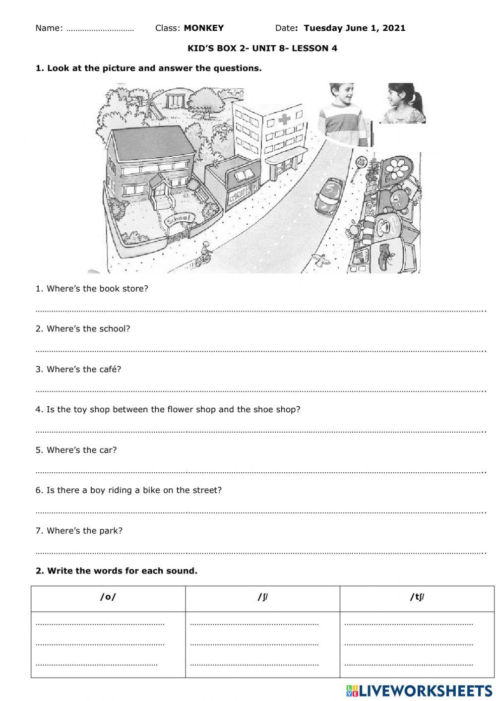 Monkey- Unit 8- Lessom 5