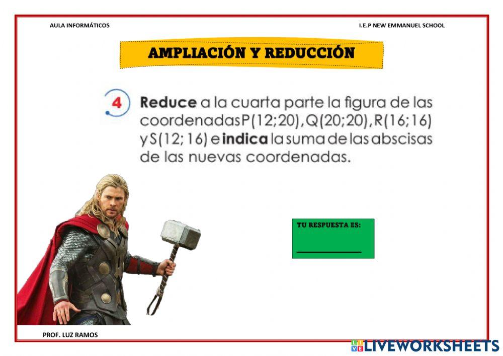 Tranformaciones en el plano