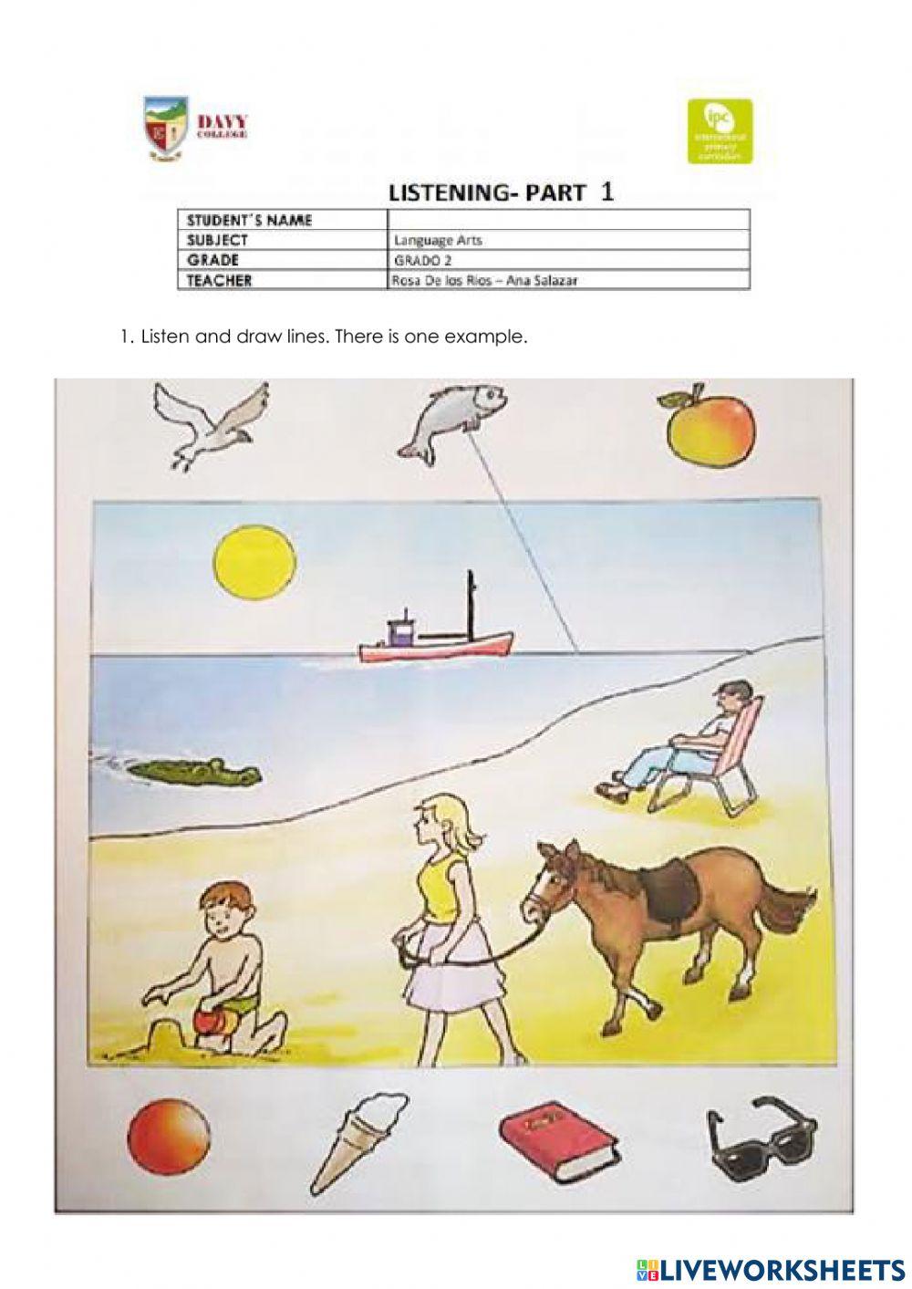 Listening Part 1 - Cambridge