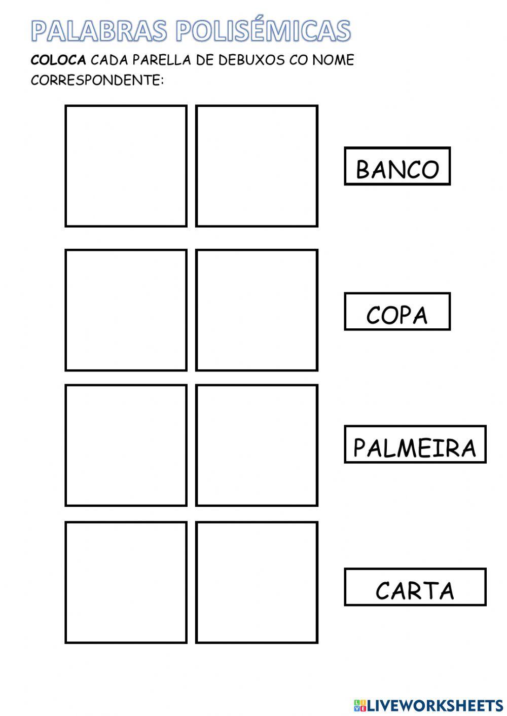 Palabras polisémicas LG