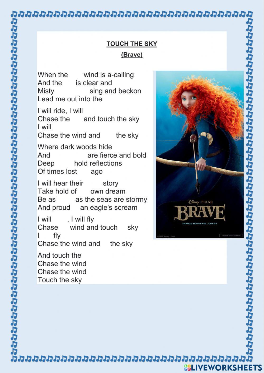 Brave - Touch the sky