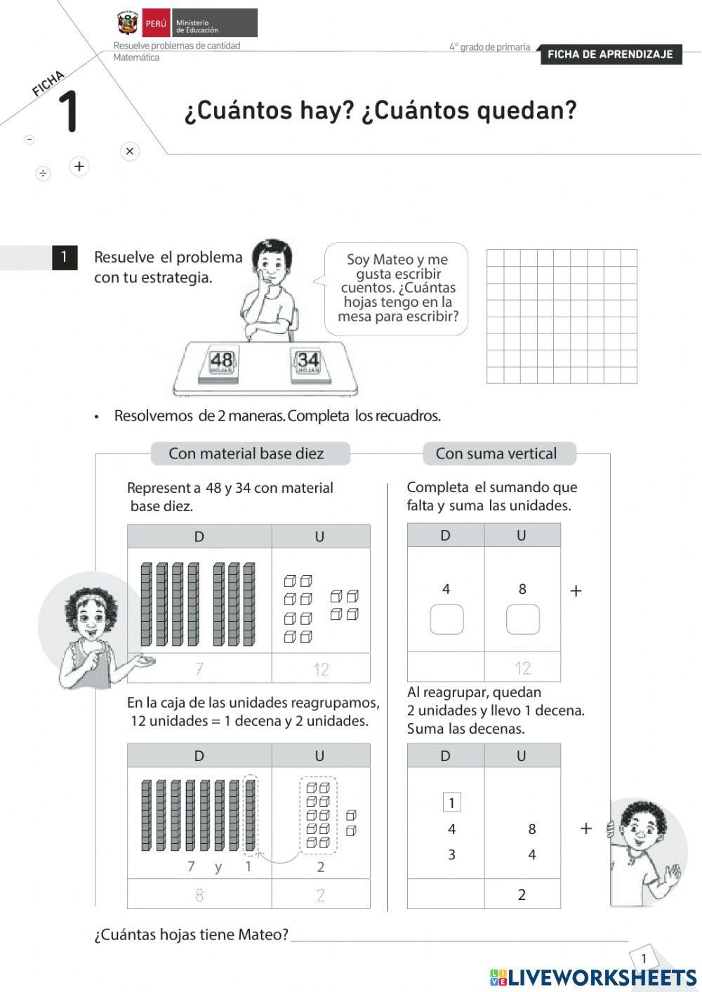 ¿Cuántos hay ?¿cuántos quedan?