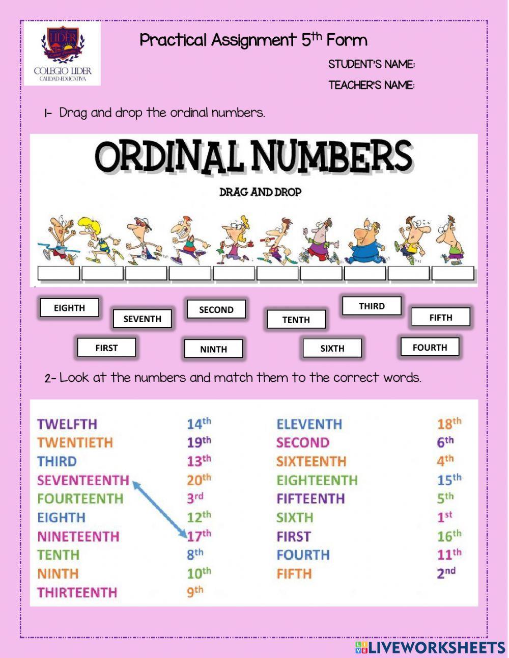 Practical Assignment - 5th Form Miss Carli & Miss Barby