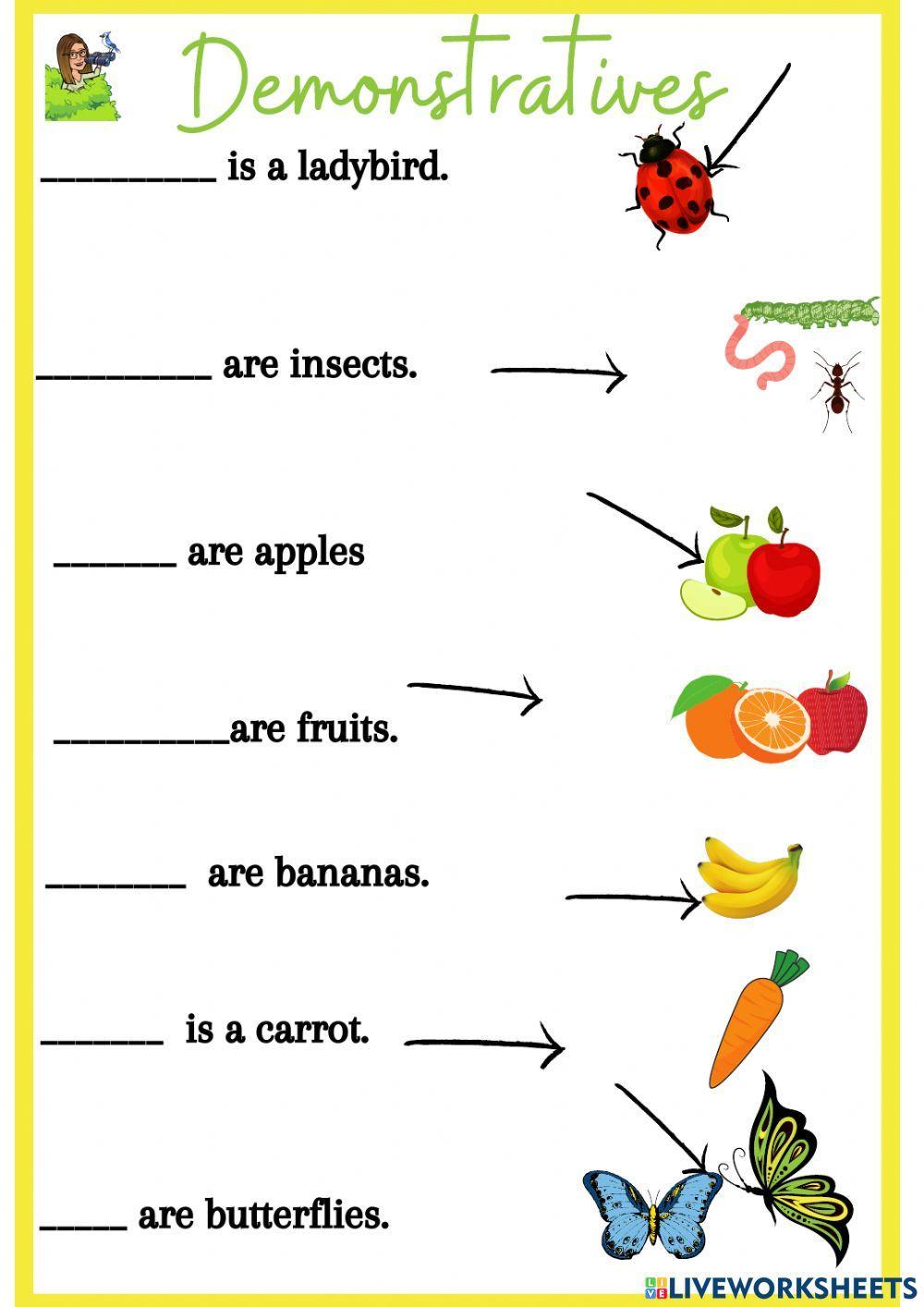 Demonstrative Pronouns