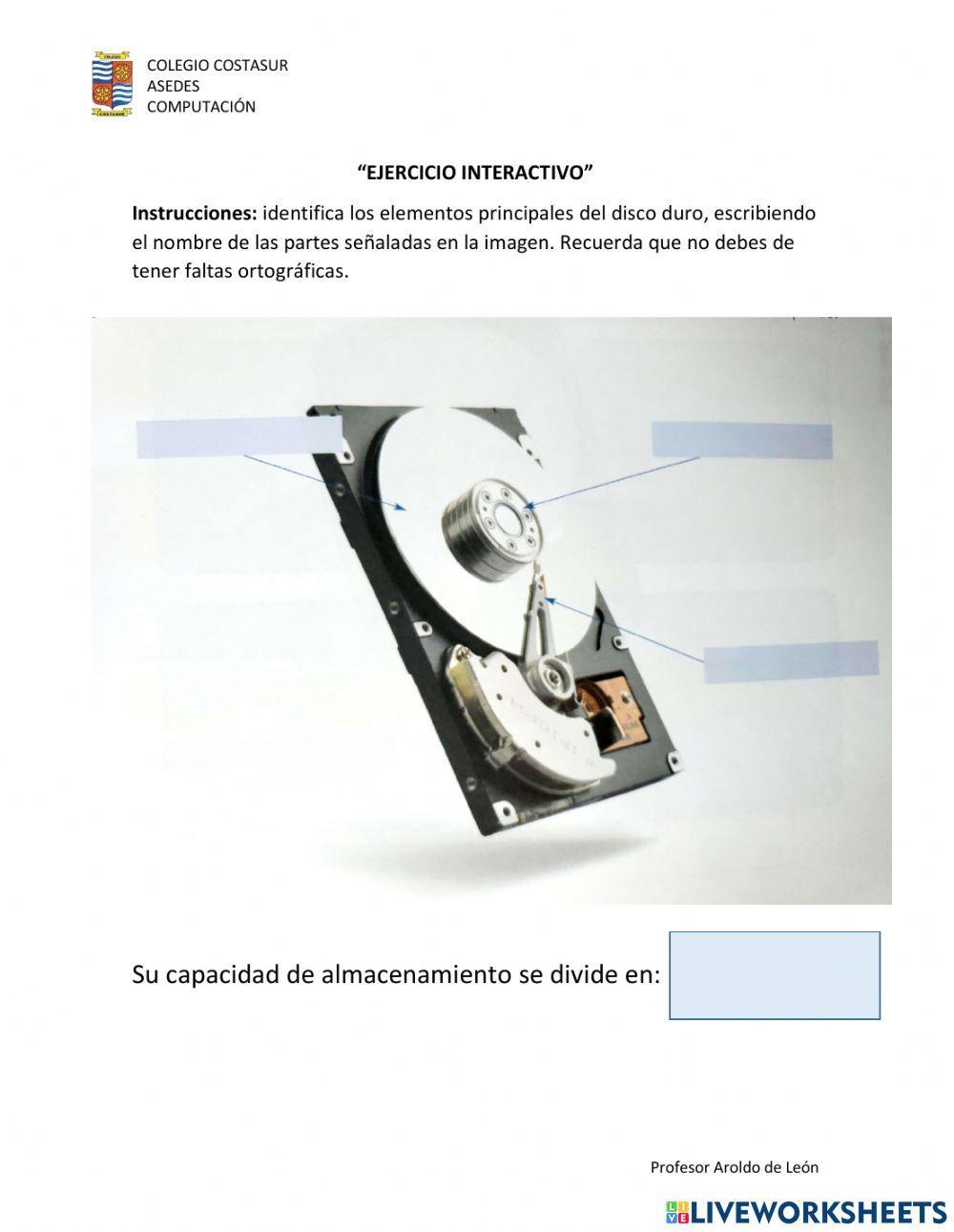 Disco duro de la computadora