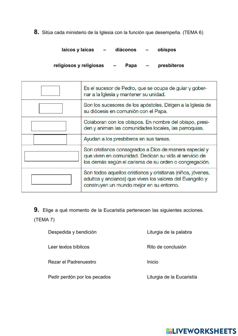 Evaluación Final 5º