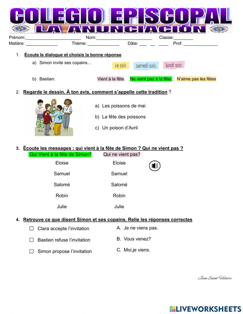 Venez faire la fête