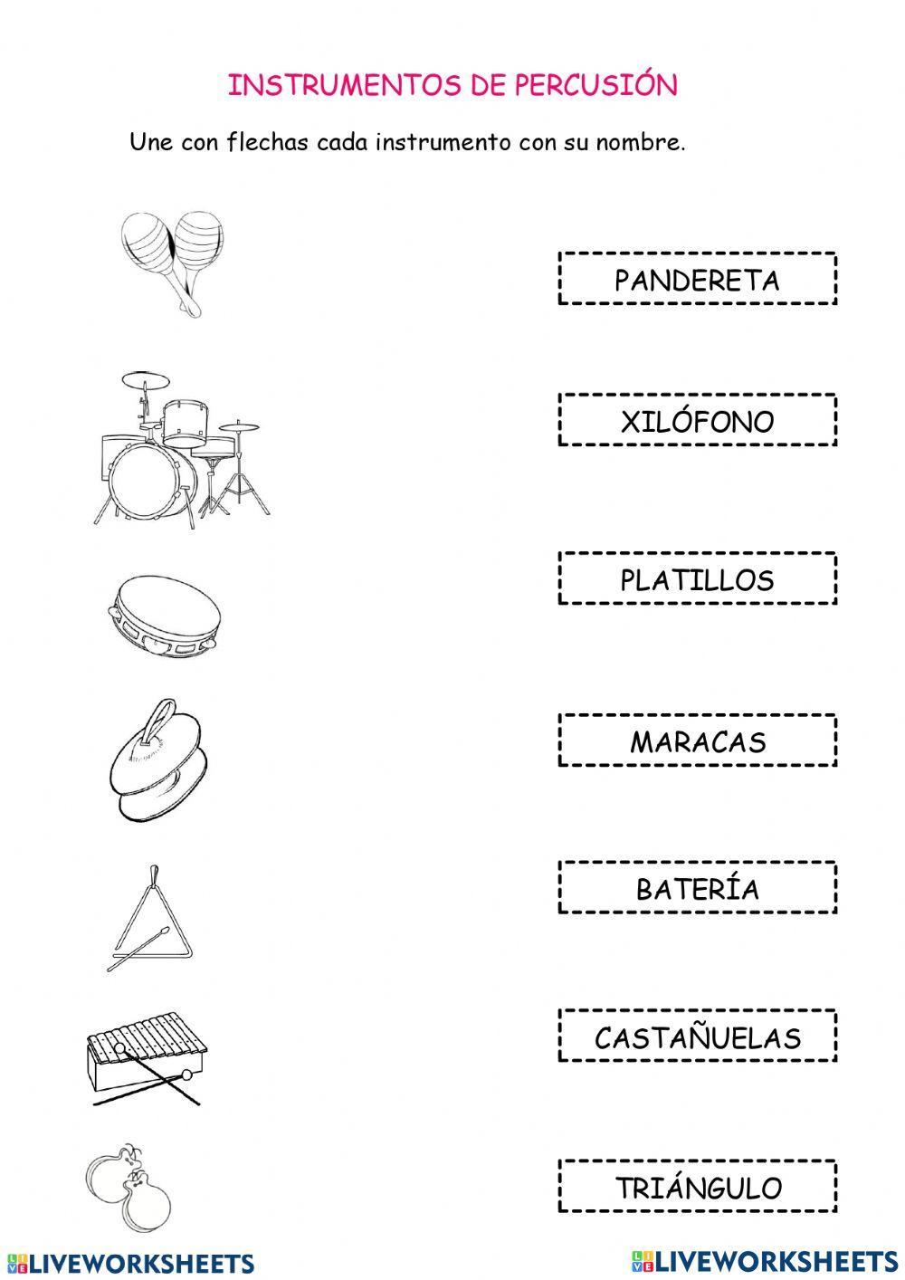 Instrumentos de percusión