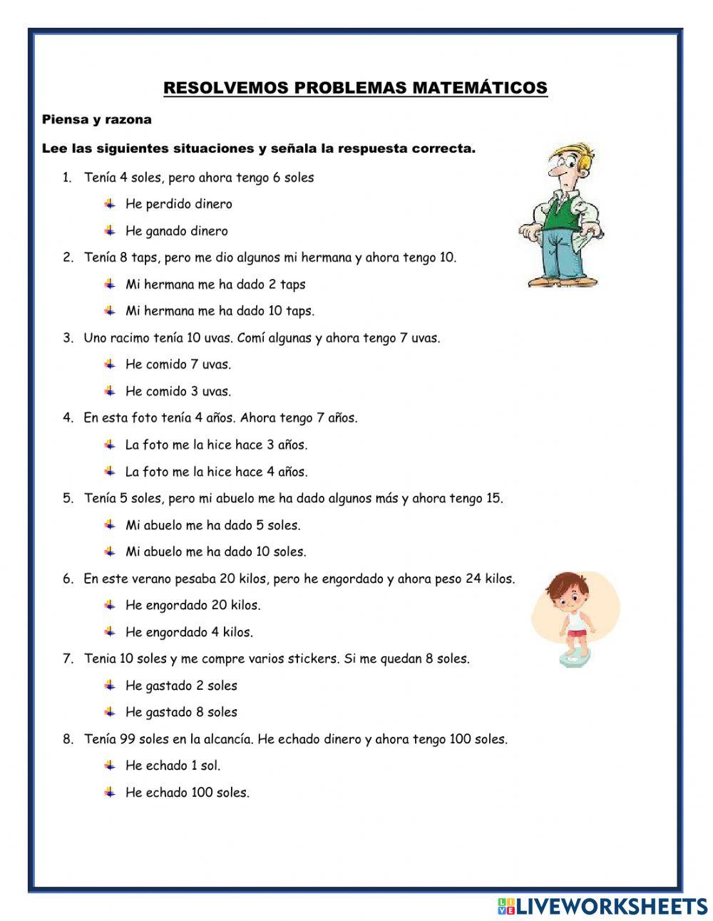 Problemas cambio 3 y 4