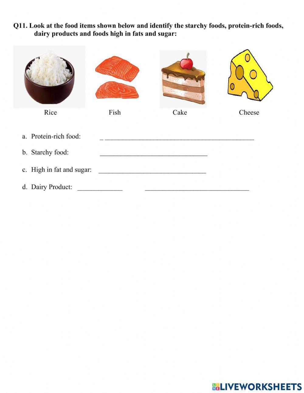 Live worksheet- Unit 3: Keeping healthy