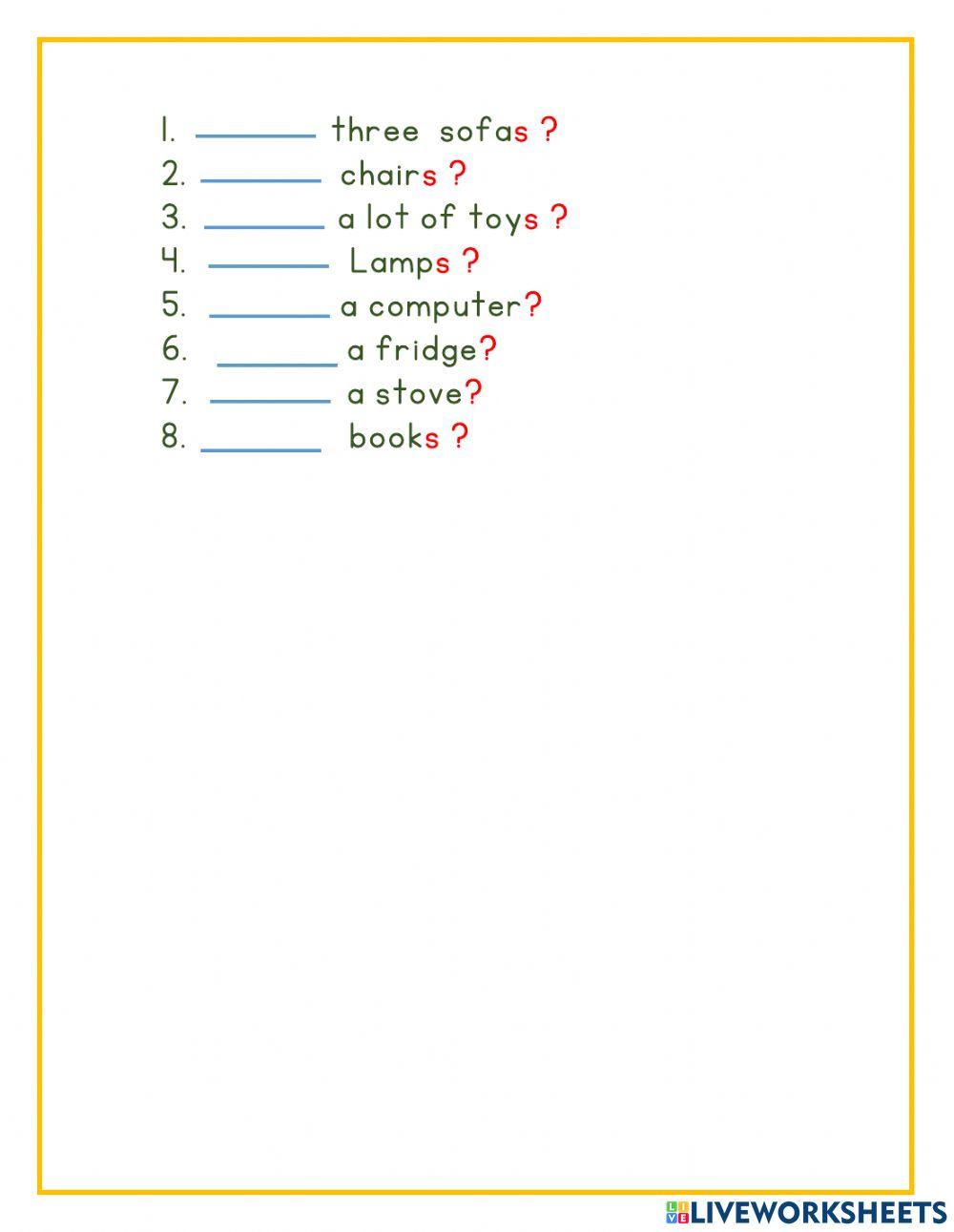 Interrogative was there