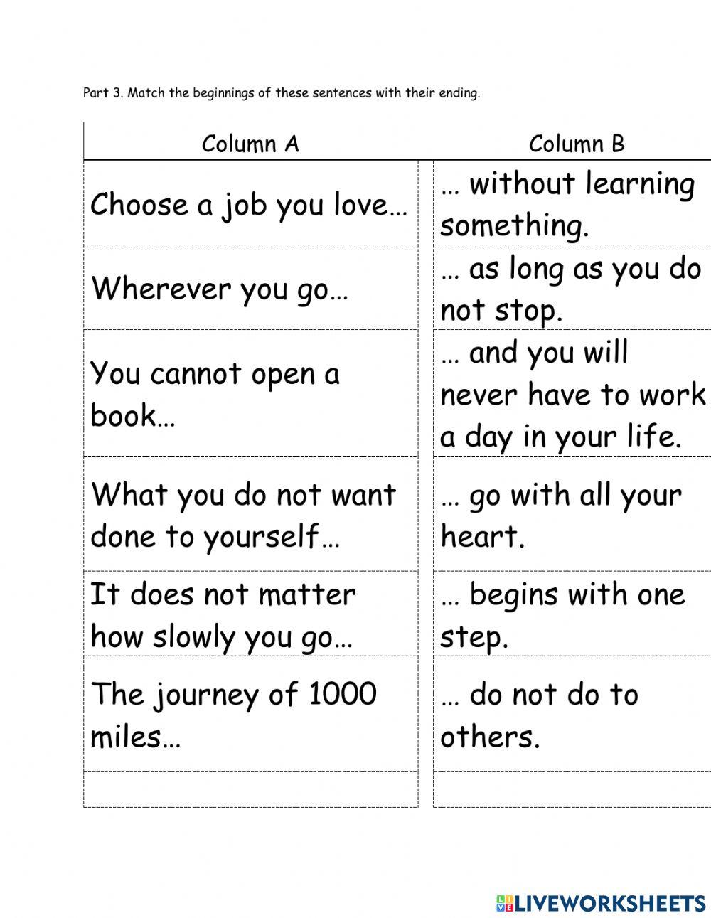 Confucius web quiz | AndrewSchool1 | Live Worksheets