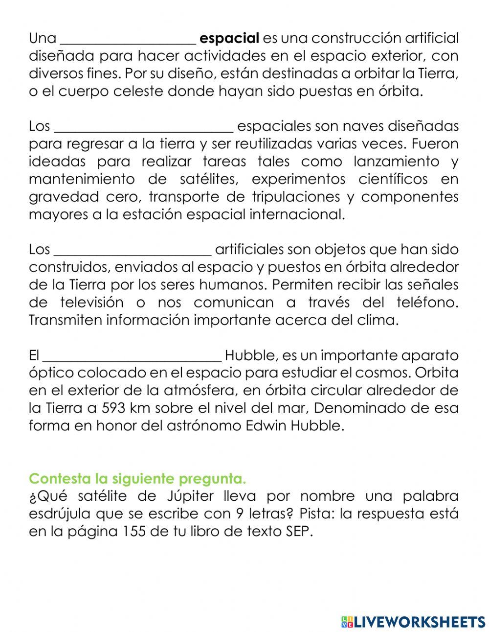 Actividad del sistema solar