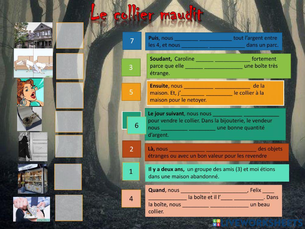 PASSÉ COMPOSÉ: Le collier maudit