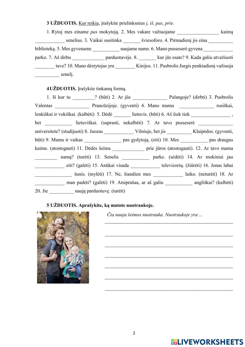 Po 3 skyriaus testas