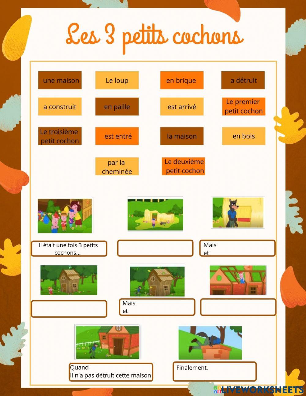 Les 3 petits cochons